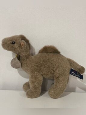NWT Vintage Aurora Classic Plush Camel Stuffed Animal Brown Collectible